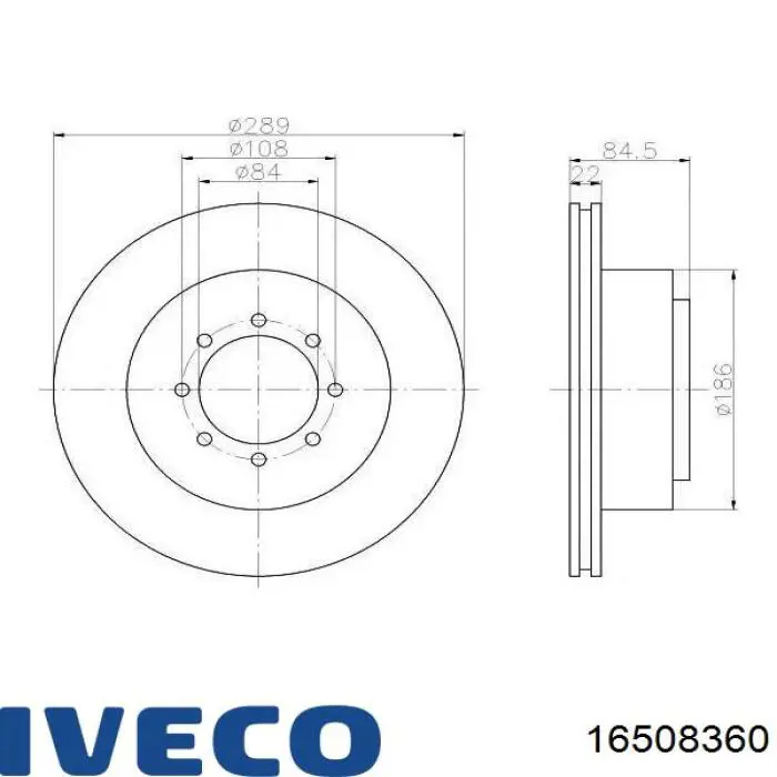 Прокладка пробки поддона двигателя Iveco 16508360 цена, от 0.25 USD