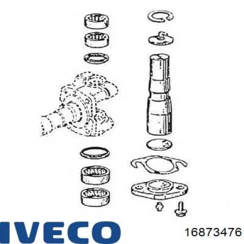 59719 Auger Кольцо стопорное подшипника передней ступицы