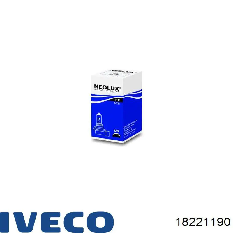 Купить 18221190 Iveco Лампочка