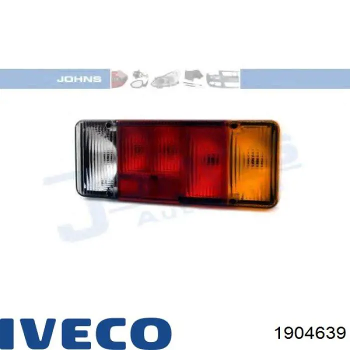 Фонарь задний правый Iveco 1904639 цена, от 18.49 USD