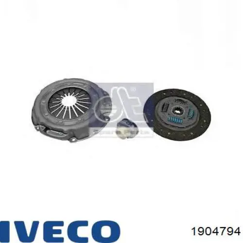 Купить 1904794 Iveco Комплект сцепления (диск, корзина, подшипник)