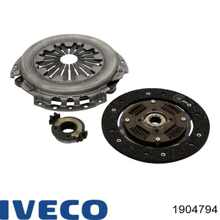 Комплект сцепления (3 части) Iveco 1904794 цена, от 255.15 USD