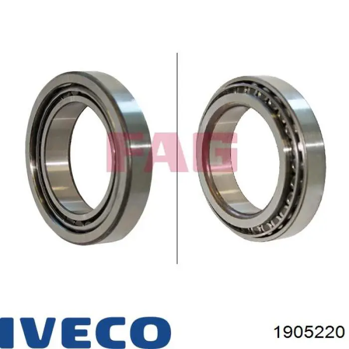 Купить 1905220 Iveco Подшипник задней ступицы
