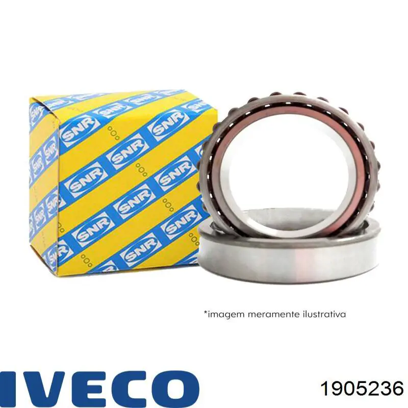 1905236 Iveco Подшипник ступицы передней