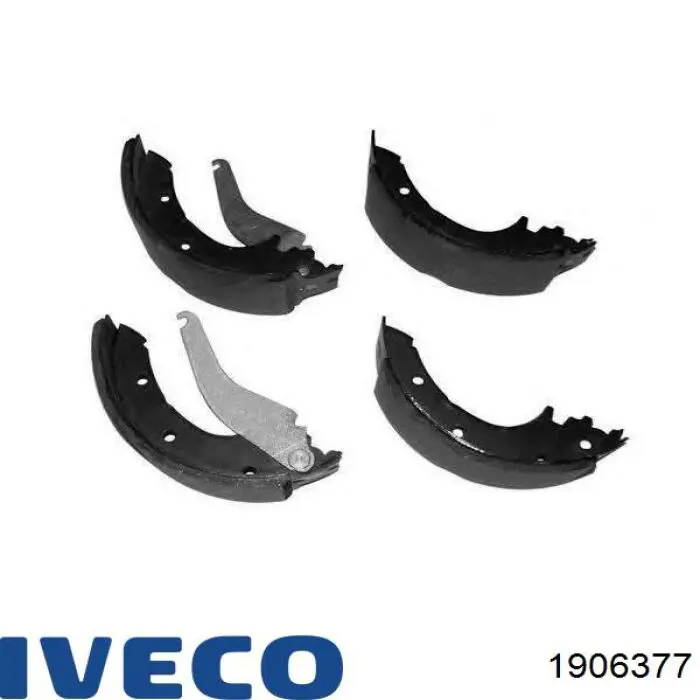 Купить 1906377 Iveco Задние барабанные тормозные колодки