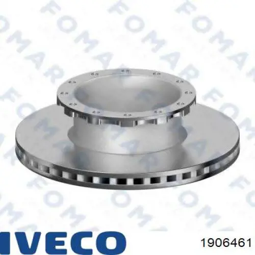 Передние тормозные диски 1906461 Iveco