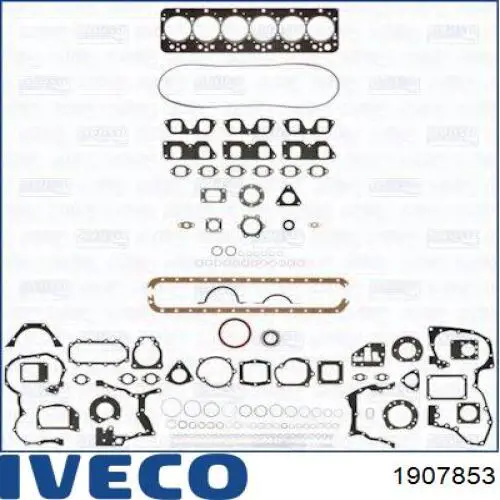 1907853 Iveco Комплект прокладок на двигатель