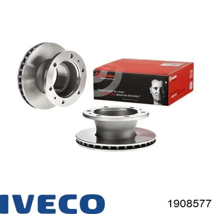 1908577 Iveco Диск тормозной передний