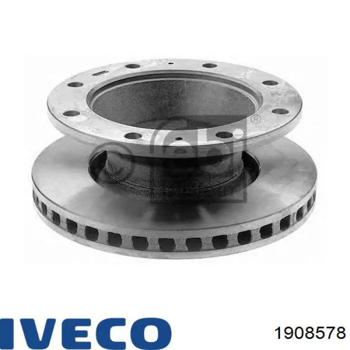 1908578 Iveco Диск тормозной передний