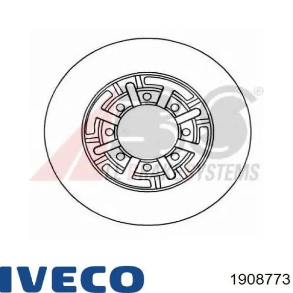 1908773 Iveco Дисковый тормоз