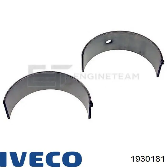 1930181 Iveco Комплект подшипников скольжения