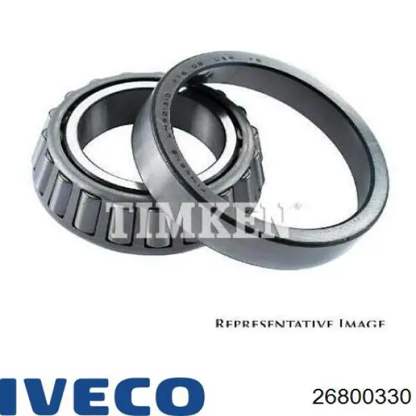 Передний подшипник колеса Mitsubishi MB025346