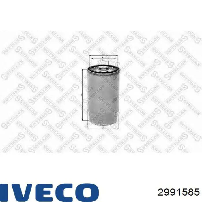 Топливный фильтр 2991585 Iveco