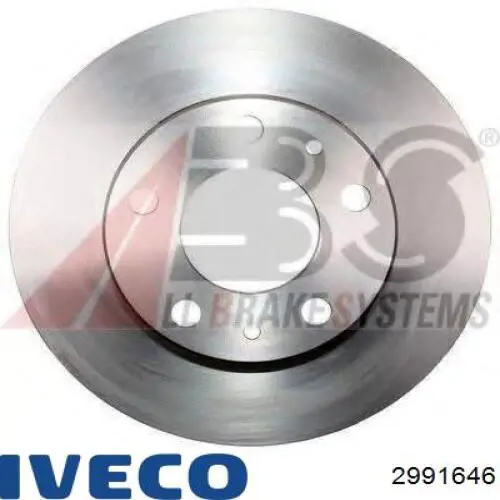 2991646 Iveco диск тормозной задний