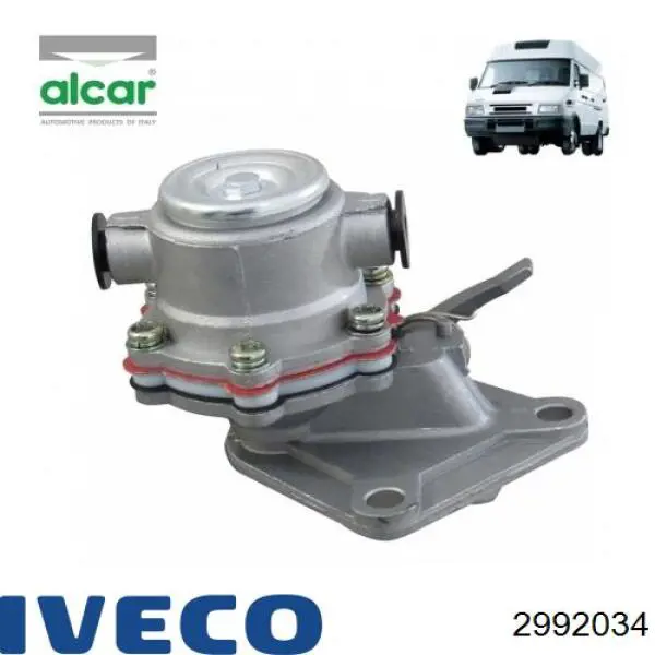Комплект поршневых колец на 1 цилиндр, стандарт 2992034 Iveco