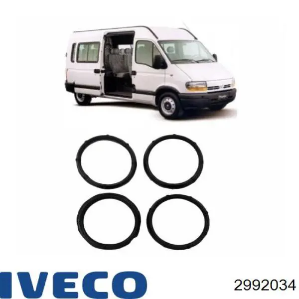 Кольца поршневые STD на 1 цилиндр Iveco 2992034 цена, от 21.05 USD