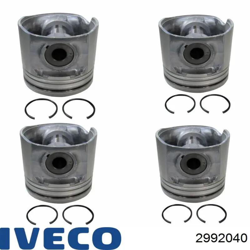 Купить 2992040 Iveco Поршень на 1 цилиндр
