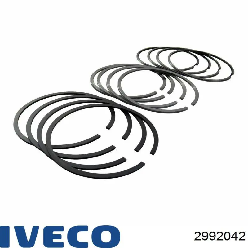 Поршневые кольца, стандартные Iveco 2992042 цена, от 14.66 USD