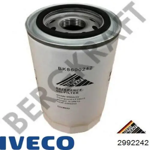 2992242 Iveco Масляный фильтр двигателя