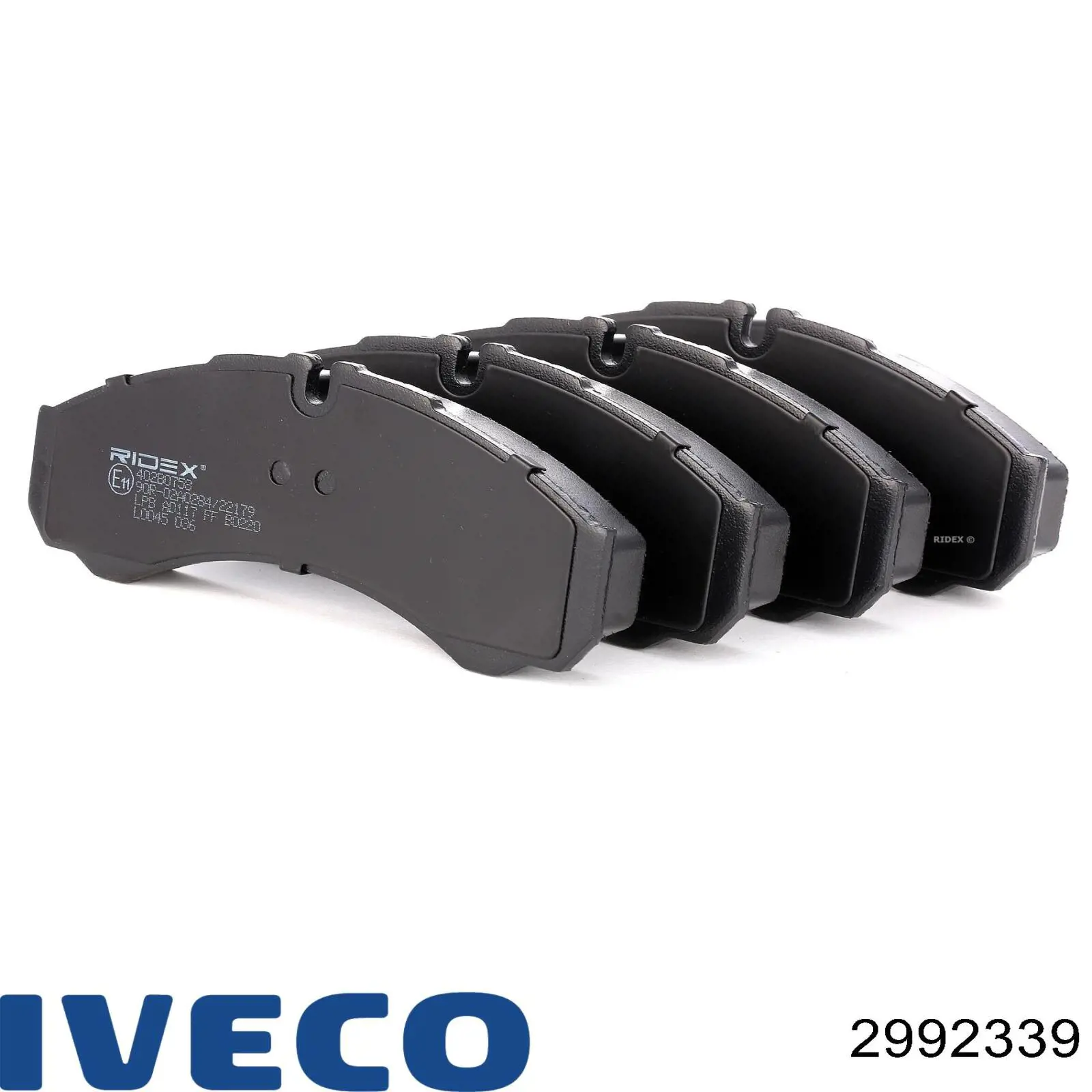 Купить 2992339 Iveco Колодки тормозные задние, дисковые