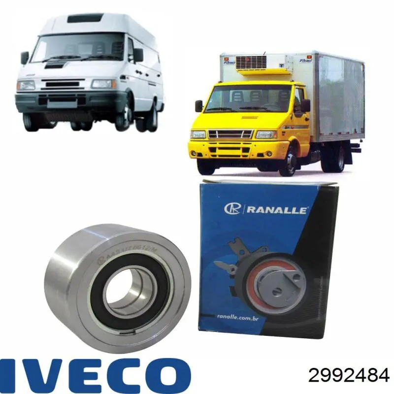 Паразитный ролик ГРМ 2992484 Iveco