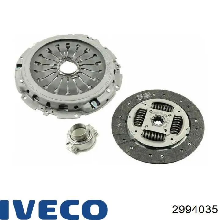Комплект сцепления (3 части) Iveco 2994035 цена, от 116.13 USD