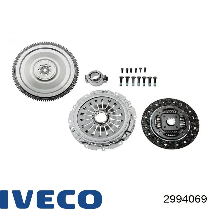 Комплект сцепления (3 части) Iveco 2994069 цена, от 126.74 USD