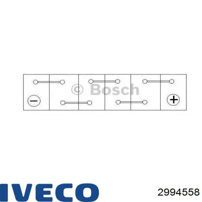 Аккумулятор Iveco 2994558
