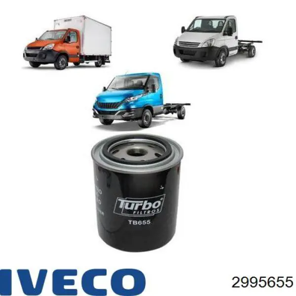Фильтр масла Iveco 2995655