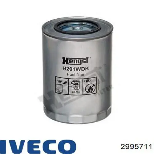 Фильтр тонкой очистки топлива Iveco 2995711 цена, от 24.76 USD