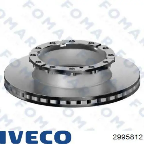 Задний тормозной диск Iveco 2995812 цена, от 118.68 USD