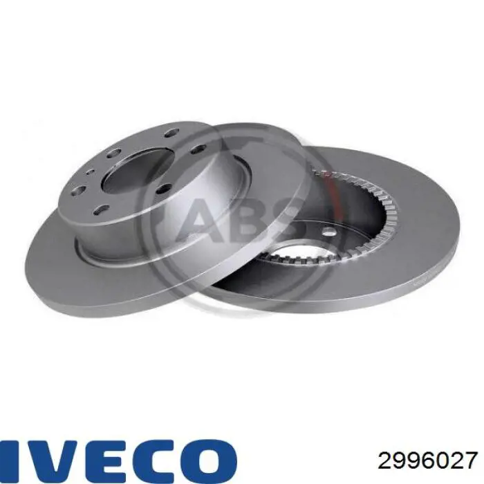 Тормозные диски 2996027 Iveco