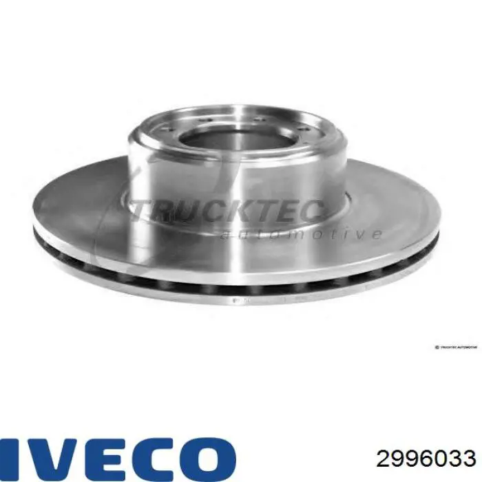 Тормозные диски 2996033 Iveco