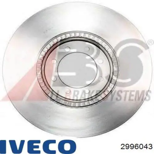 Диск тормозной задний IVECO 2996043