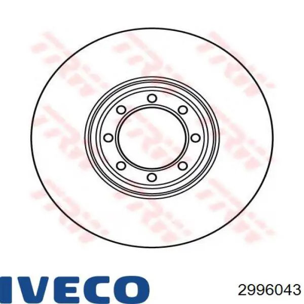 2996043 Iveco Дисковый тормоз