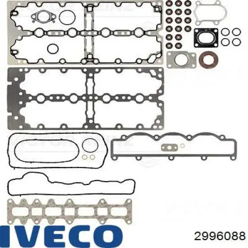 Верхний комплект прокладок двигателя 2996088 Iveco