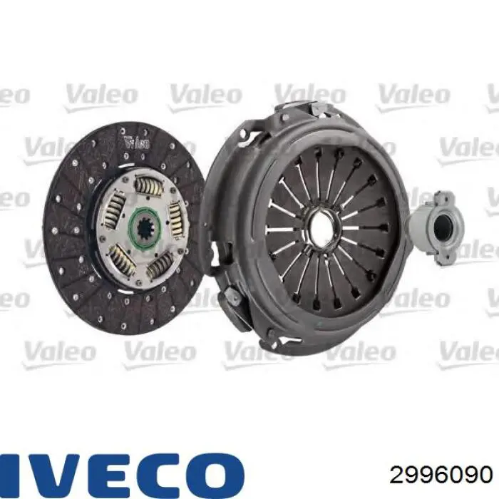 Купить 2996090 Iveco Комплект сцепления (диск, корзина, подшипник)