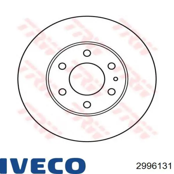 Купить 2996131 Iveco Ротор тормозной