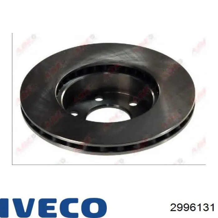 Передние тормозные диски 2996131 Iveco