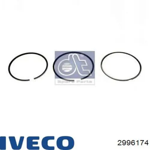 Кольца поршневые STD на 1 цилиндр Iveco 2996174 цена, от 41.78 USD