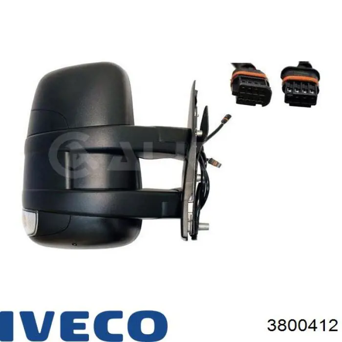 Левое боковое зеркало 3800412 Iveco