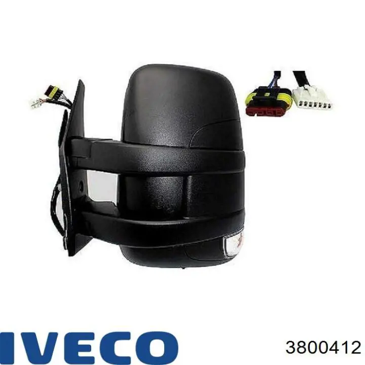 3800412 Iveco Левое боковое зеркало