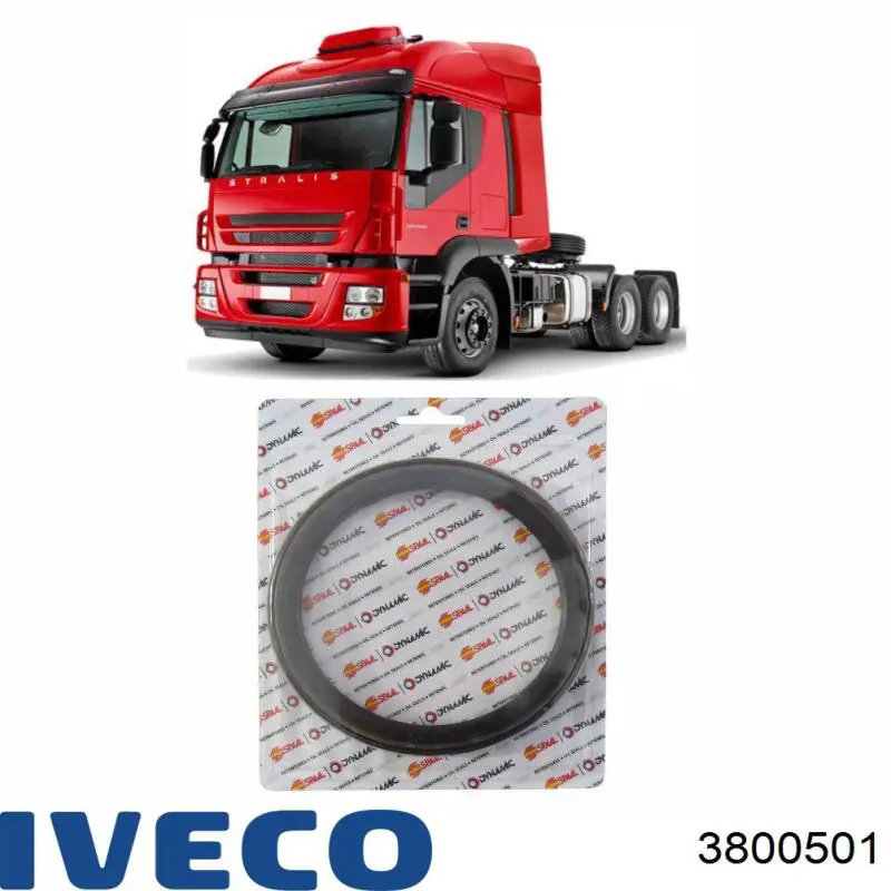 Накладка правого бокового зеркала Iveco 3800501 цена, от 17.19 USD