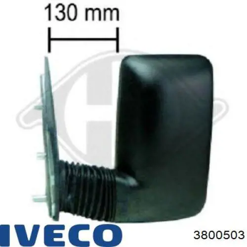 Кронштейн крепления зеркала заднего вида левый 3800503 Iveco