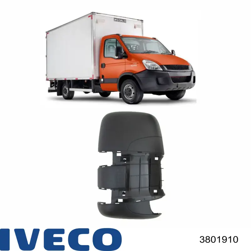 Купить 3801910 Iveco Накладка водительского зеркала