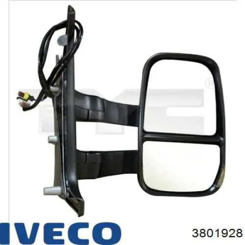 Зеркальный элемент водительского зеркала Iveco 3801928 цена, от 10.99 USD