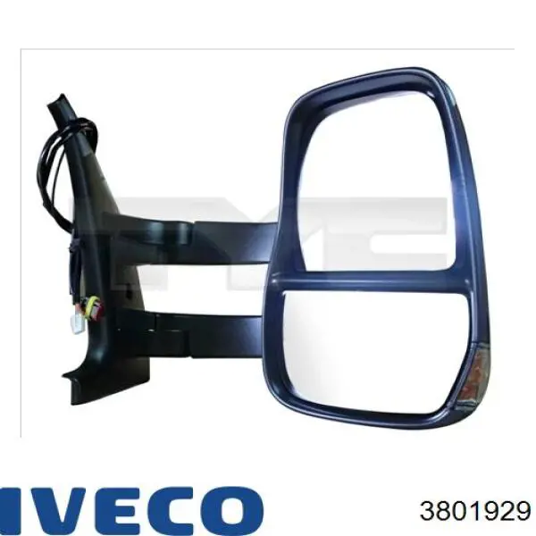 3801929 Iveco Зеркальный элемент правого зеркала заднего вида