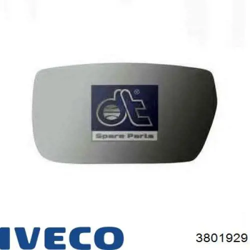 Стекло правого зеркала заднего вида 3801929 Iveco