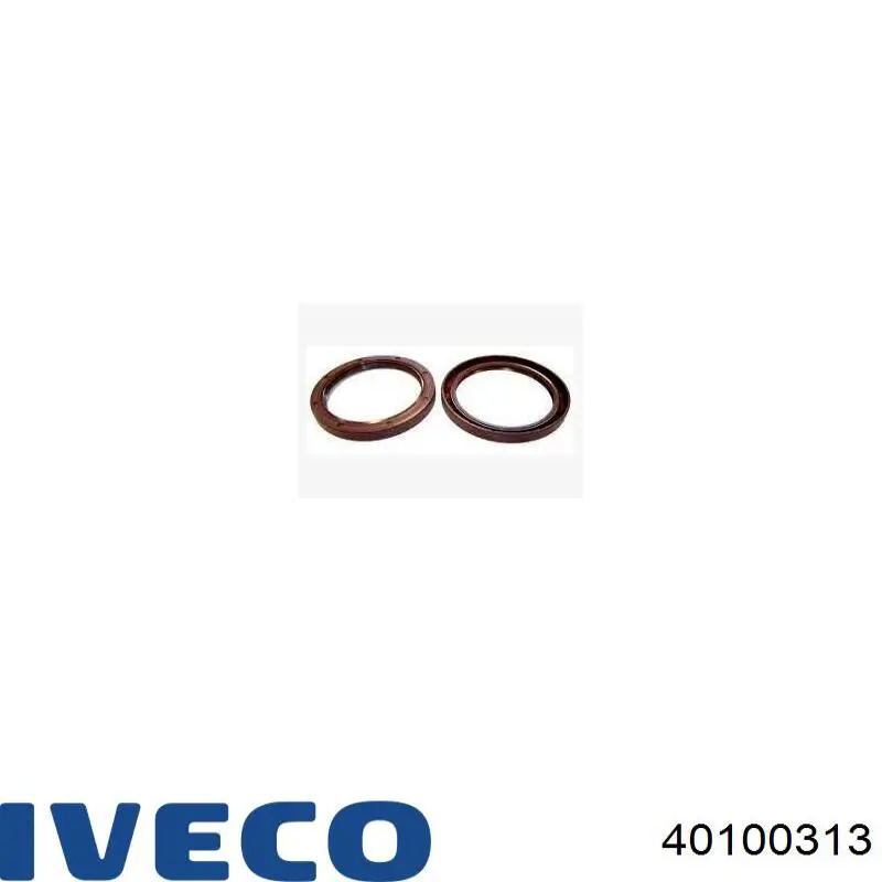 40100313 Iveco сальник коленвала двигателя задний