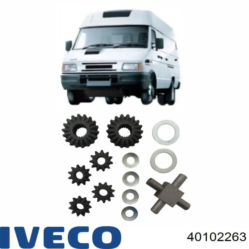 Сальник хвостовика редуктора Iveco 40102263